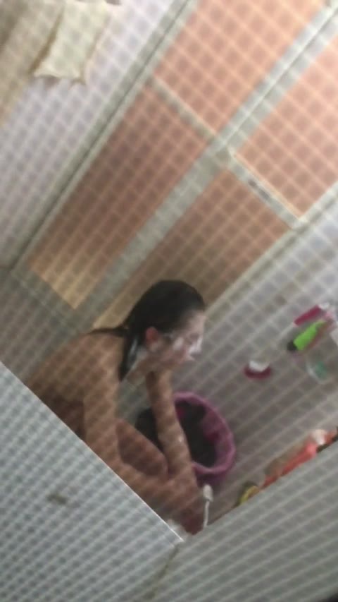         お風呂で美少女発見！！
    