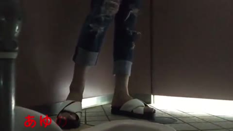         盗撮風自撮り～あゆのうんことおしっこ～
    
