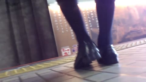         盗撮列車 vol.09 ハイソックスギャルのパンツ
    