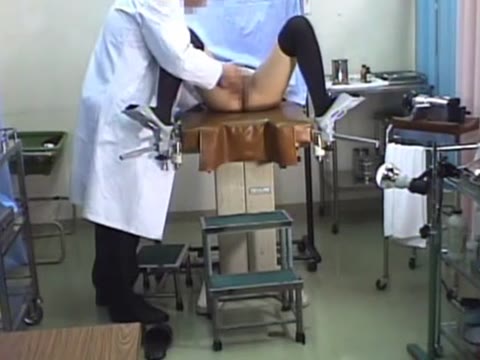         盗撮病院　JK身体検査＆内診
    