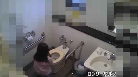         トイレ安らぎ58、帽子美女とＳが可愛いすぎる
    