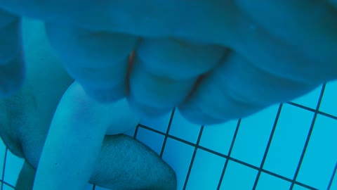         Underwater voyeur in sauna pool 1
    