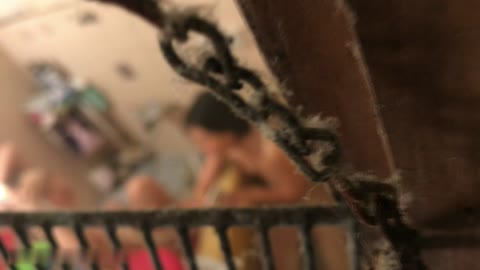         民家風呂覗き友達と2人
    