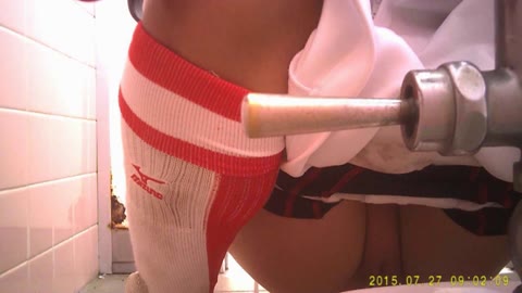         J〇のマ○コ丸見え！！スポーツ大会⑬　スジスジ丸見え！！パイパン娘２名登場！！
    