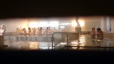         K修学旅行の女子風呂１日目
    