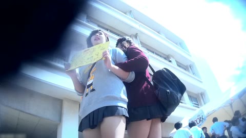         或る女子〇校の文化の祭りでミニスカＪＫちゃんのパンツ見放題♪ etc4作品
    