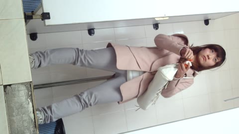         アジアの開放式トイレ6
    