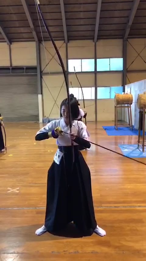         弓道部女子
    
