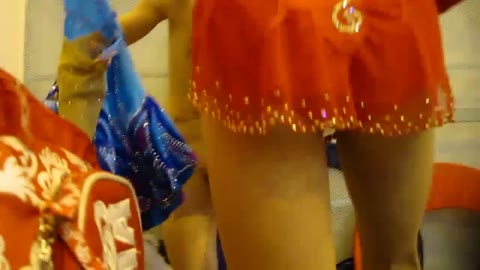         S新体操大会の着替え
    