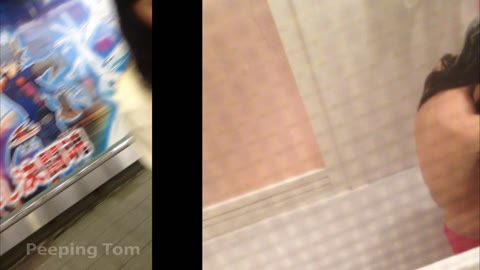         ストーキング民家風呂＆脱衣所
    