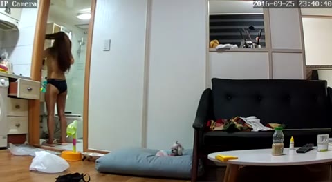         韓国民家の防犯カメラ１
    