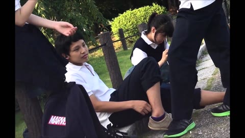         【癒しのオアシス176】部室前の青春の１ページ
    