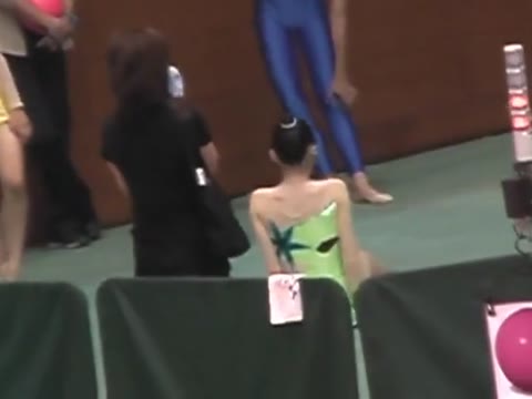         新体操大会です。
    