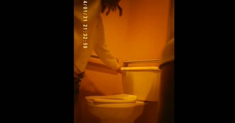         アメリカの大学のバスルーム
    