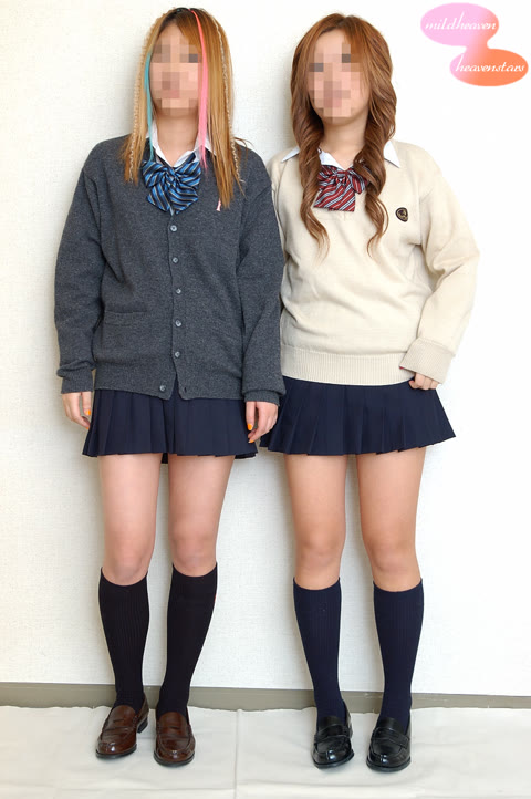         制服ｊｋ二人のセクシー画像集
    